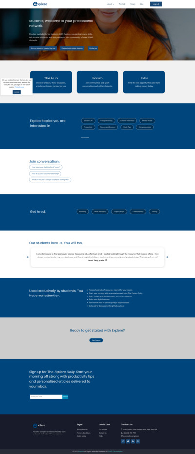 Explere platform 